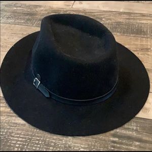 Black Roxy Boho Felt Hat
